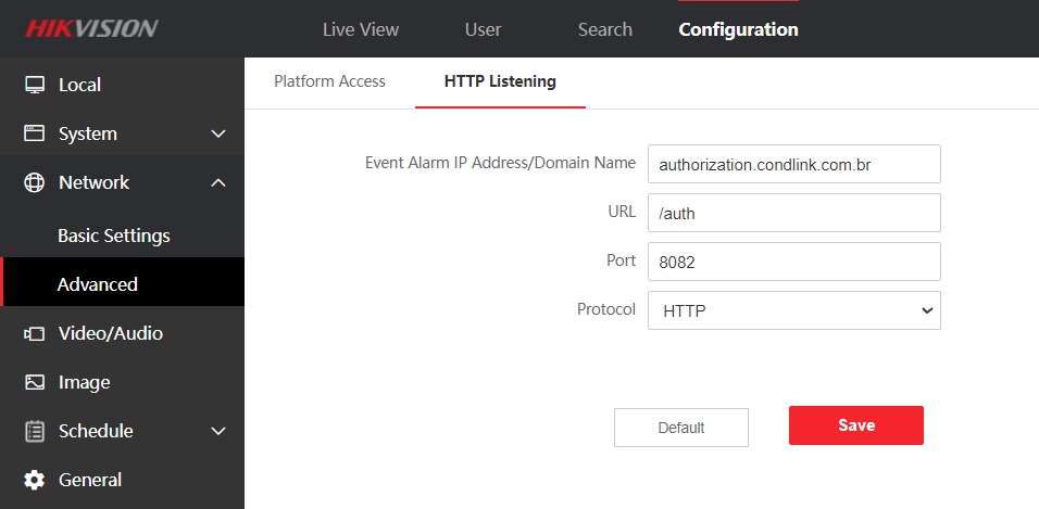 HIKVISION コントロールパネル セキュリティ Configuração Remote Check-(Pré Autorização) Hikvision – Central de